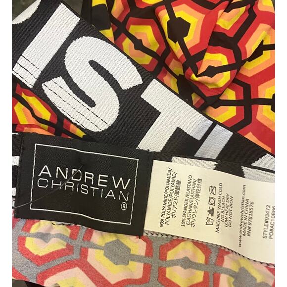 Andrew Christian Atomic Arch Jock Multicolor Medium - Picture 6 of 7